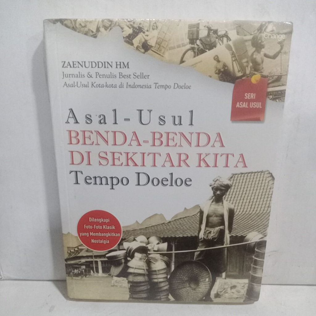 Buku Original Asal-Usul BENDA-BENDA DI SEKITAR KITA Tempo Doeloe