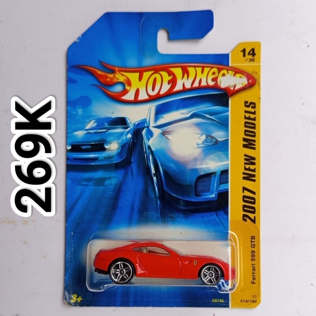 Hot Wheels 2007 New Models Ferrari 599 GTB Merah