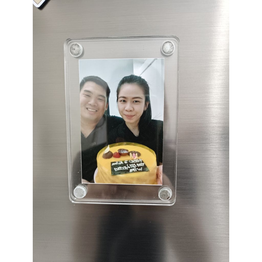 KSTUFF FRAME FOTO KULKAS FAREWELL BIRTHDAY GIFT