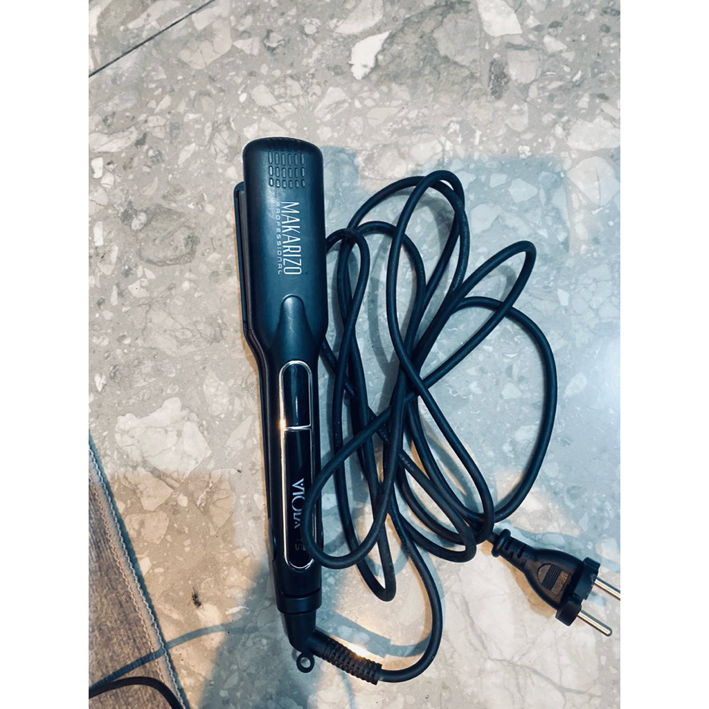 catok rambut makarizo viola original bekas second