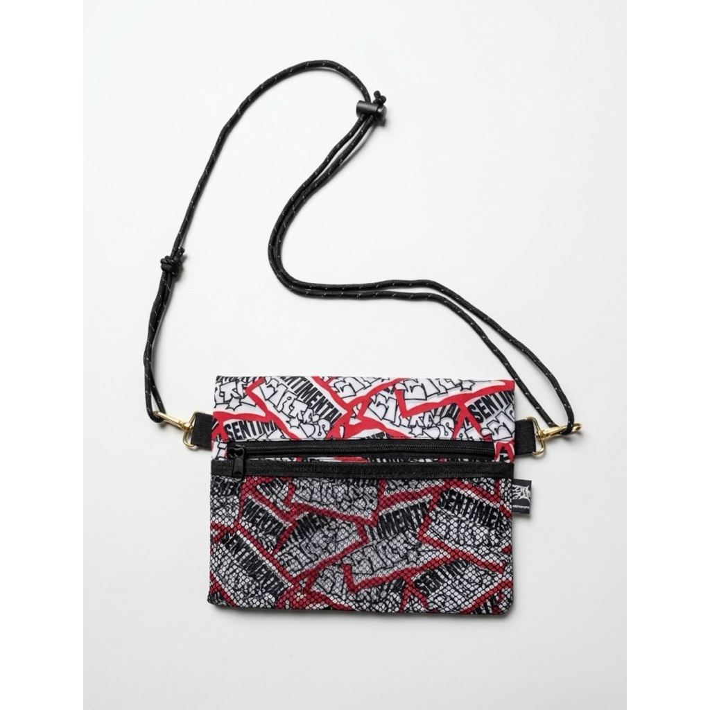 Tas Sling Bag Fullprint Tas Slempang Original 100% Sentimental Tali Reflektife Pria dan Wanita