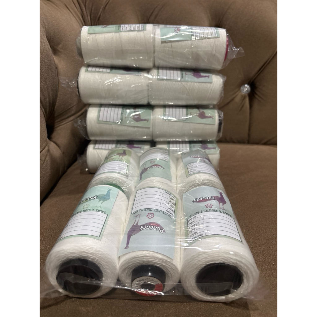 Benang jahit karung Benang karung serbaguna 1Pak 6pcs Putih
