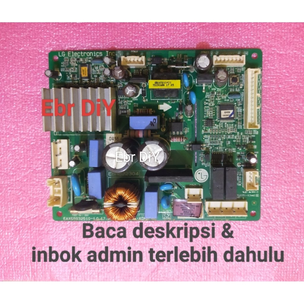 0418  Ebr822304  Ebr8223 0418  Modul kulkas lg 2 pintu  Modul 2 pintu lg inverter  Modul lg 2 pintu 