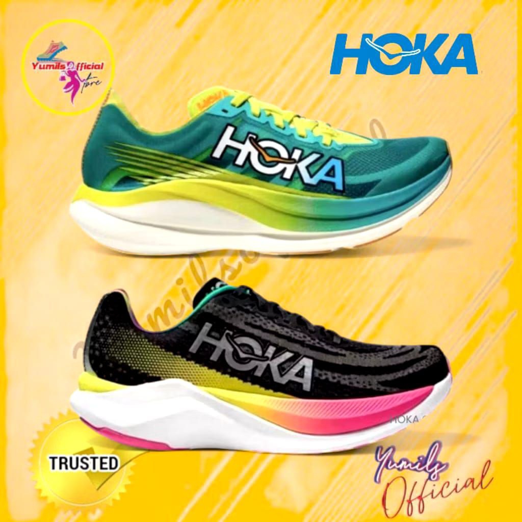Hoka Rocket X-2 / Sepatu Running Pria dan Wanita / Sepatu Unisex Import Vietnam
