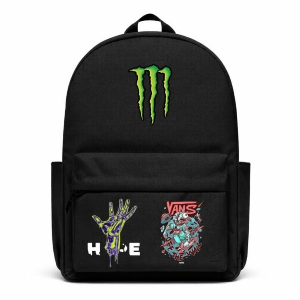 Tas ransel distro original / Tas distro Keren stylish 2026 / Tas gendong motif thraser kekinian / Ta