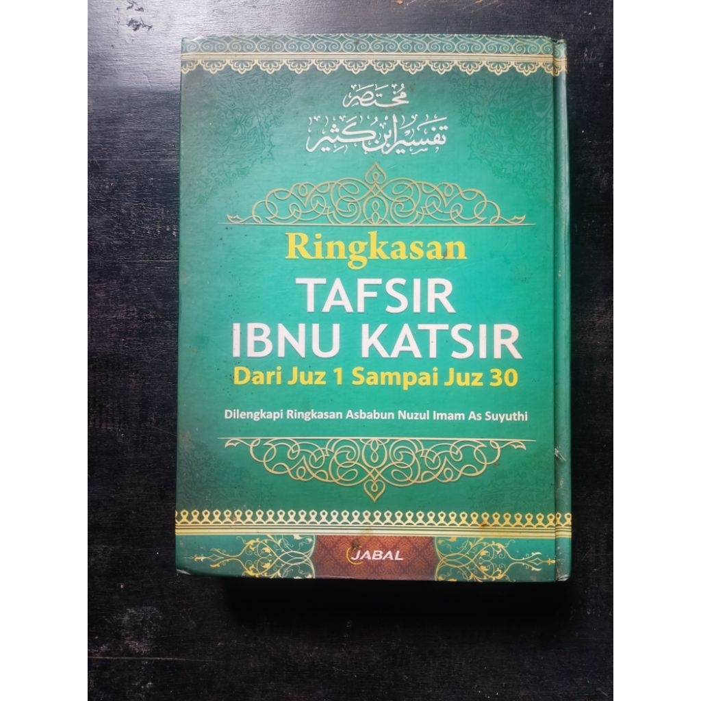 Ringkasan Tafsir Ibnu Katsir original bekas