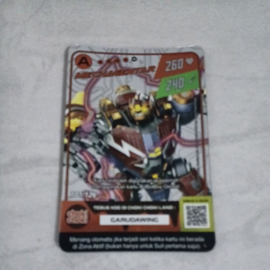 (Boboiboy Galaxy Card) MechaGentar