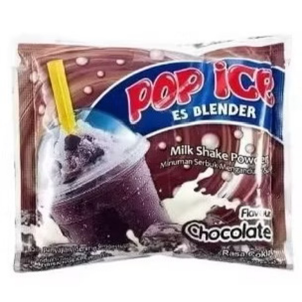 POP ICE CHOCOLATE DRINK POWDER ES BLENDER RENCENG