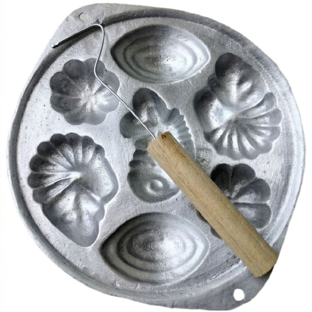 Cetakan Kue Cubit Cetakan Kue kering Cetakan Berkarakter Aluminium