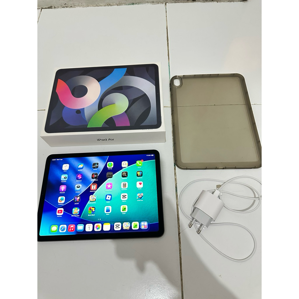 ipad air 4 wifi 256gb fullset second murah