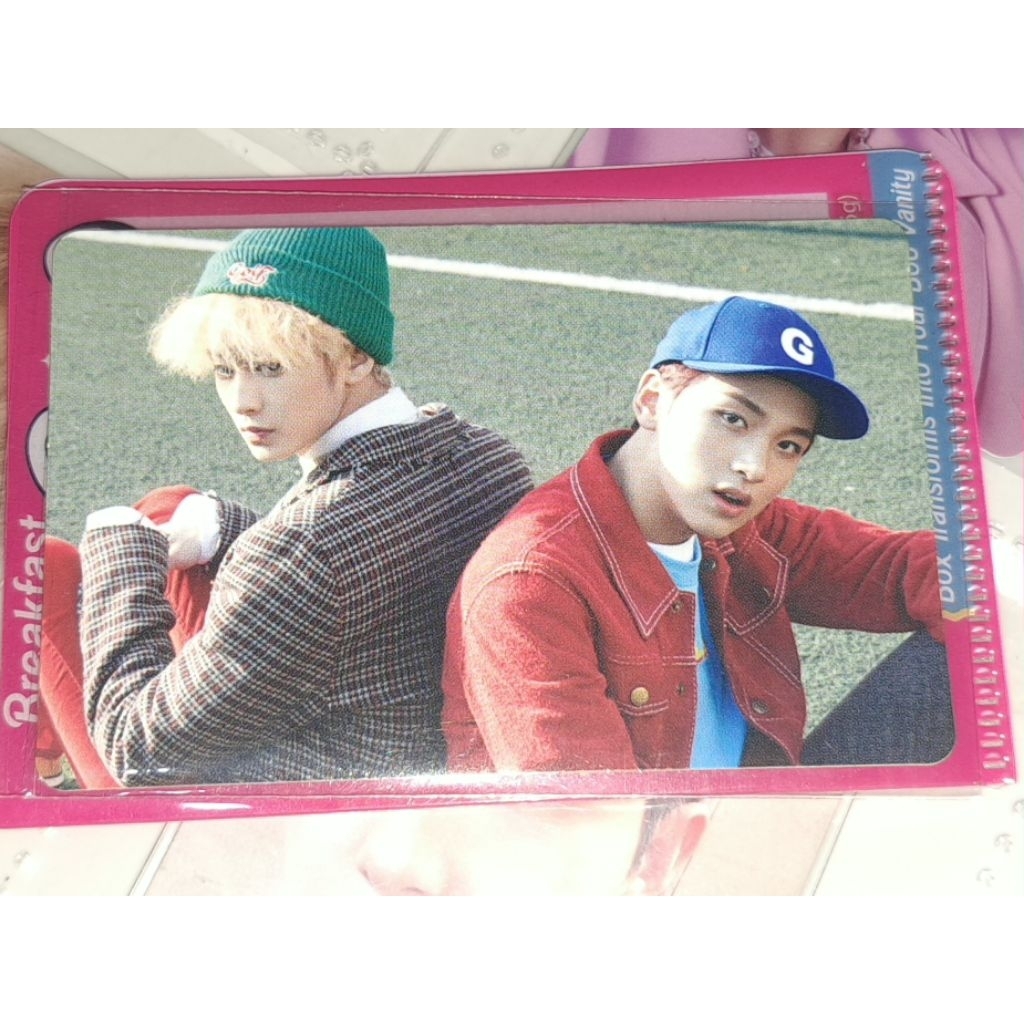 photocard pc sticker markhyuck mark haechan nct dream nct 127 postcard