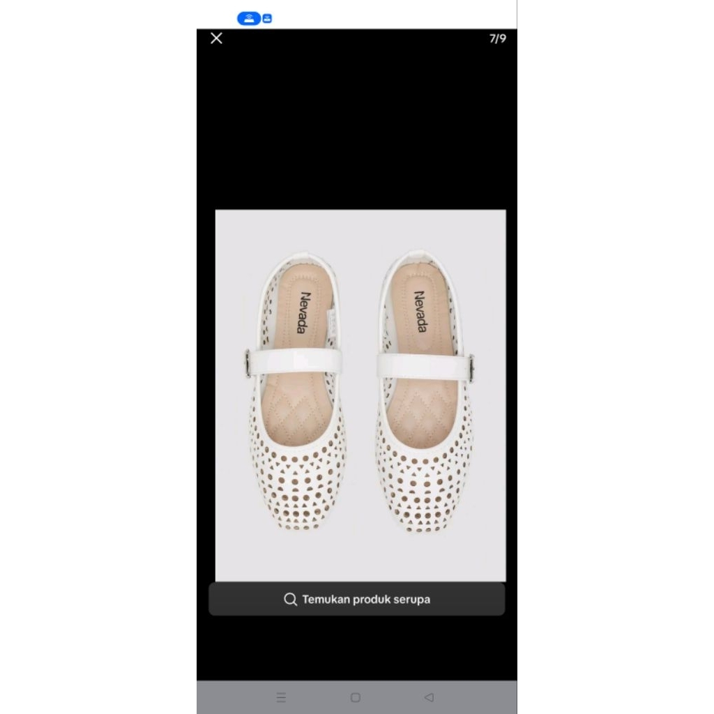 FLAT SHOES NEVADA ORI,nevada sepatu wanita nevada sepatu simpel,balerina