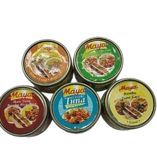 MAYA Chunks Tuna 185g - Ikan Tuna Kalengan All Variant