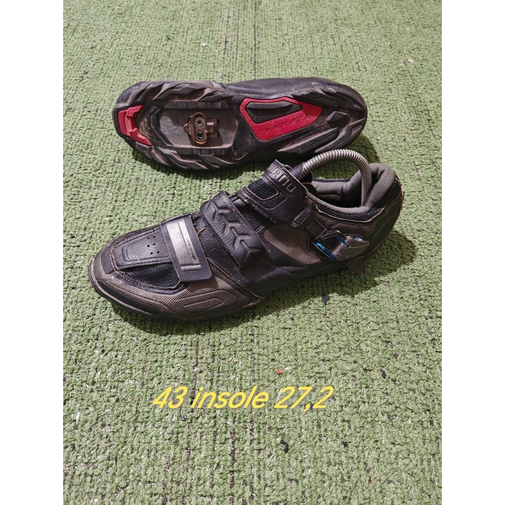 sepatu sepeda mtb s43 shimano