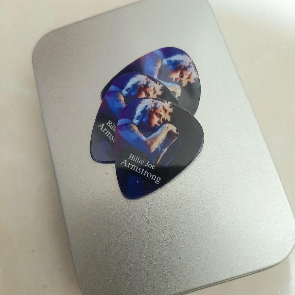7 pcs pick gitar greenday / Billie Joe Armstrong 0.86mm