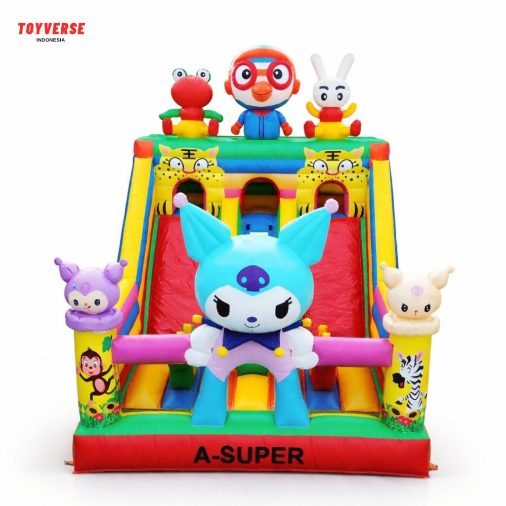 Istana Balon 4x6 A Super Karakter Kuromi - Pororo
