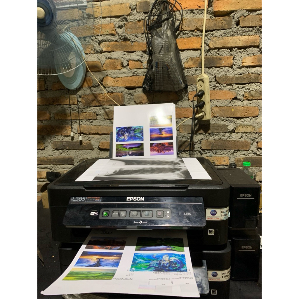 printer epson l385 second
