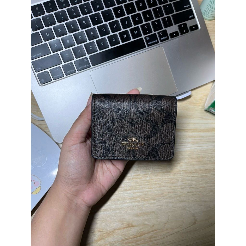 [PRELOVED] Coach Mini Wallet On A Chain - Dompet Mini Wanita