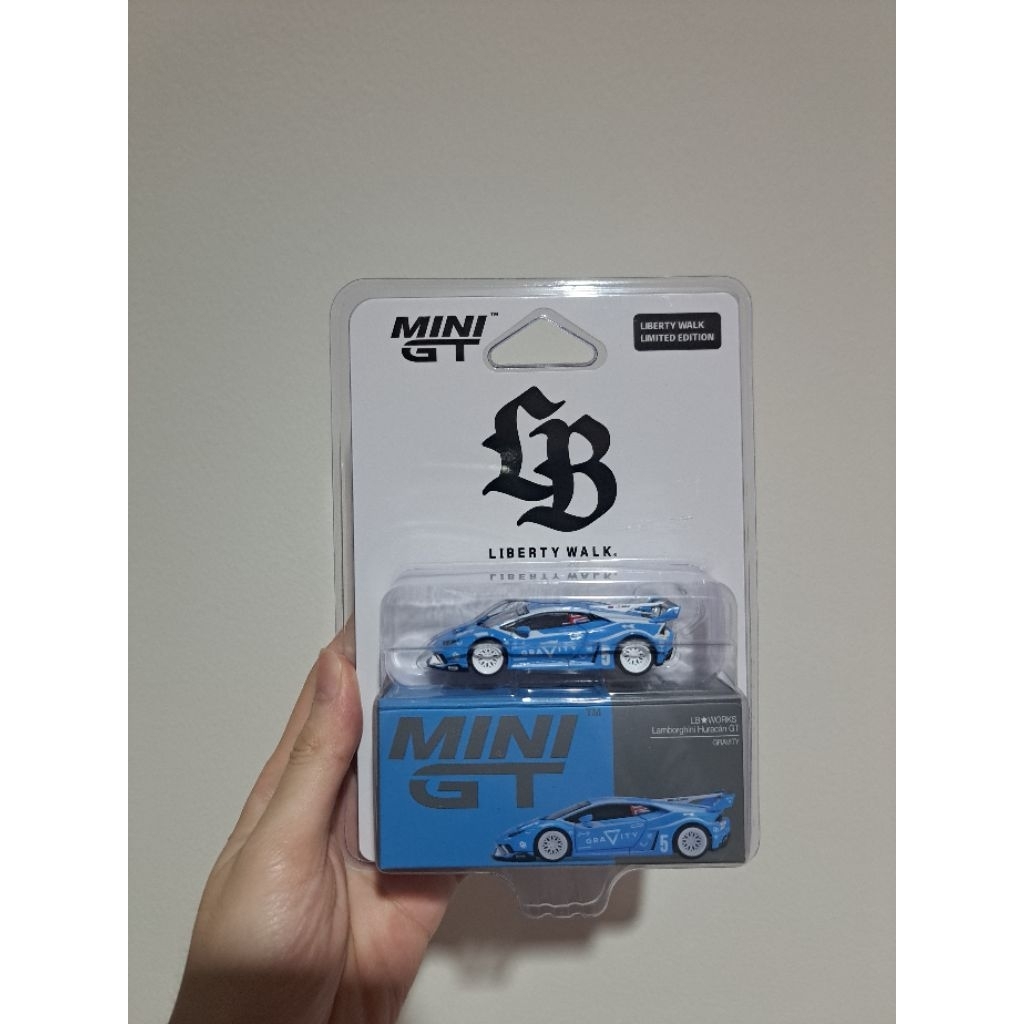 Mini GT Lamborghini Huracan Gravity LBWK Japan Blister
