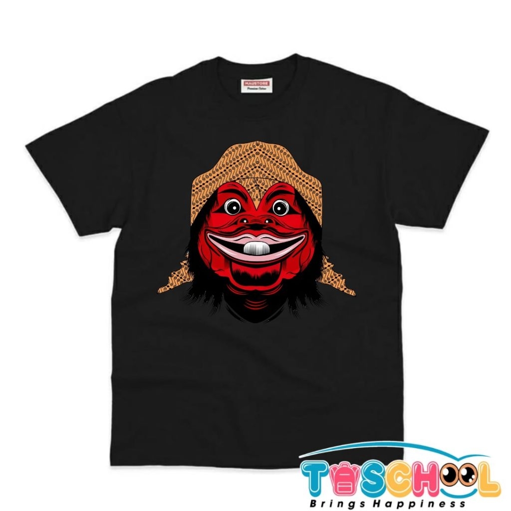 BAJU ANAK KAOS ANAK KARAKTER CEPOT WAYANG GOLEK KESENIAN WAYANG GOLEK