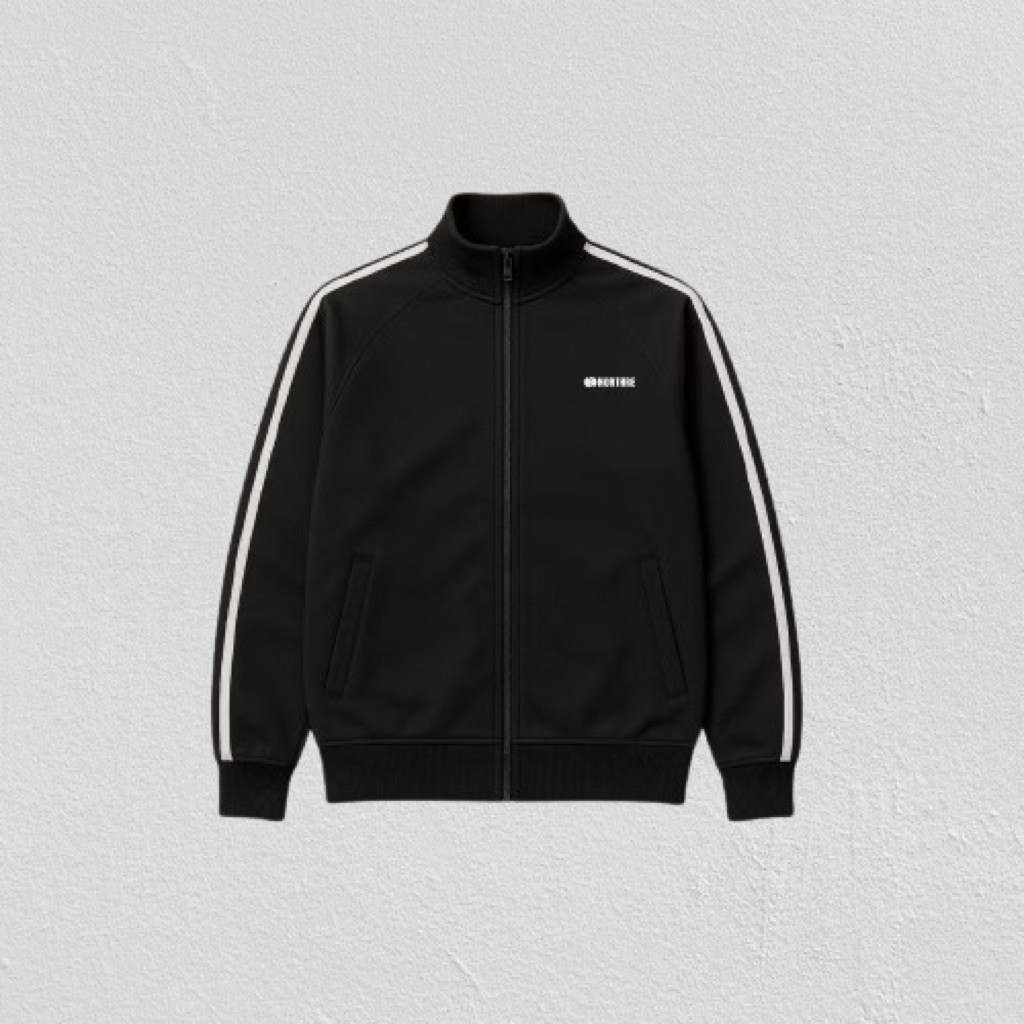 Winstyle - Jacket Tracktop Black Diadora Premium