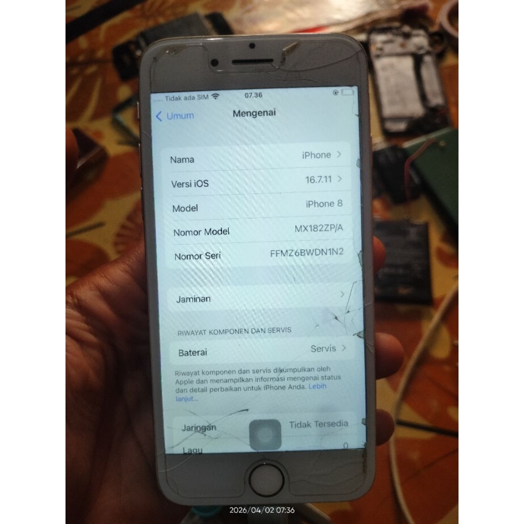 mesin iphone 8 normal tested