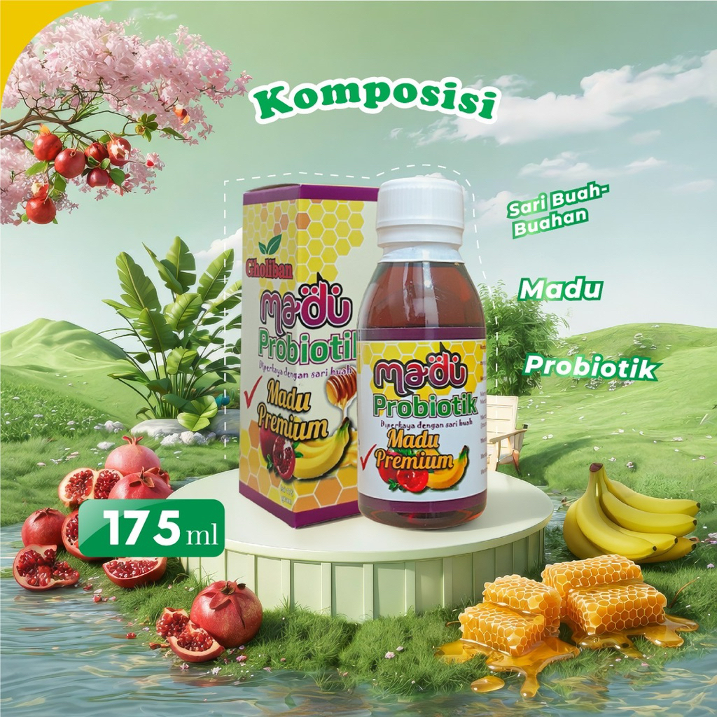 Madu Probiotik Gholiban 175 gram Madu Sari Buah