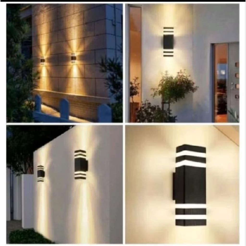 lampu hias dinding teras cafe dll