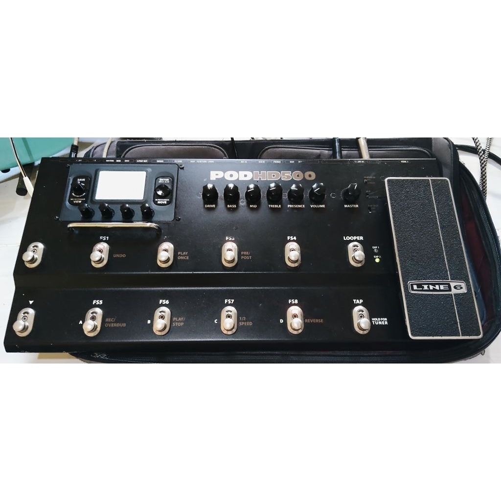 Line 6 POD HD500 Effek Gitar Berkualitas Mulus dan Menarik untuk Performa Terbaik
