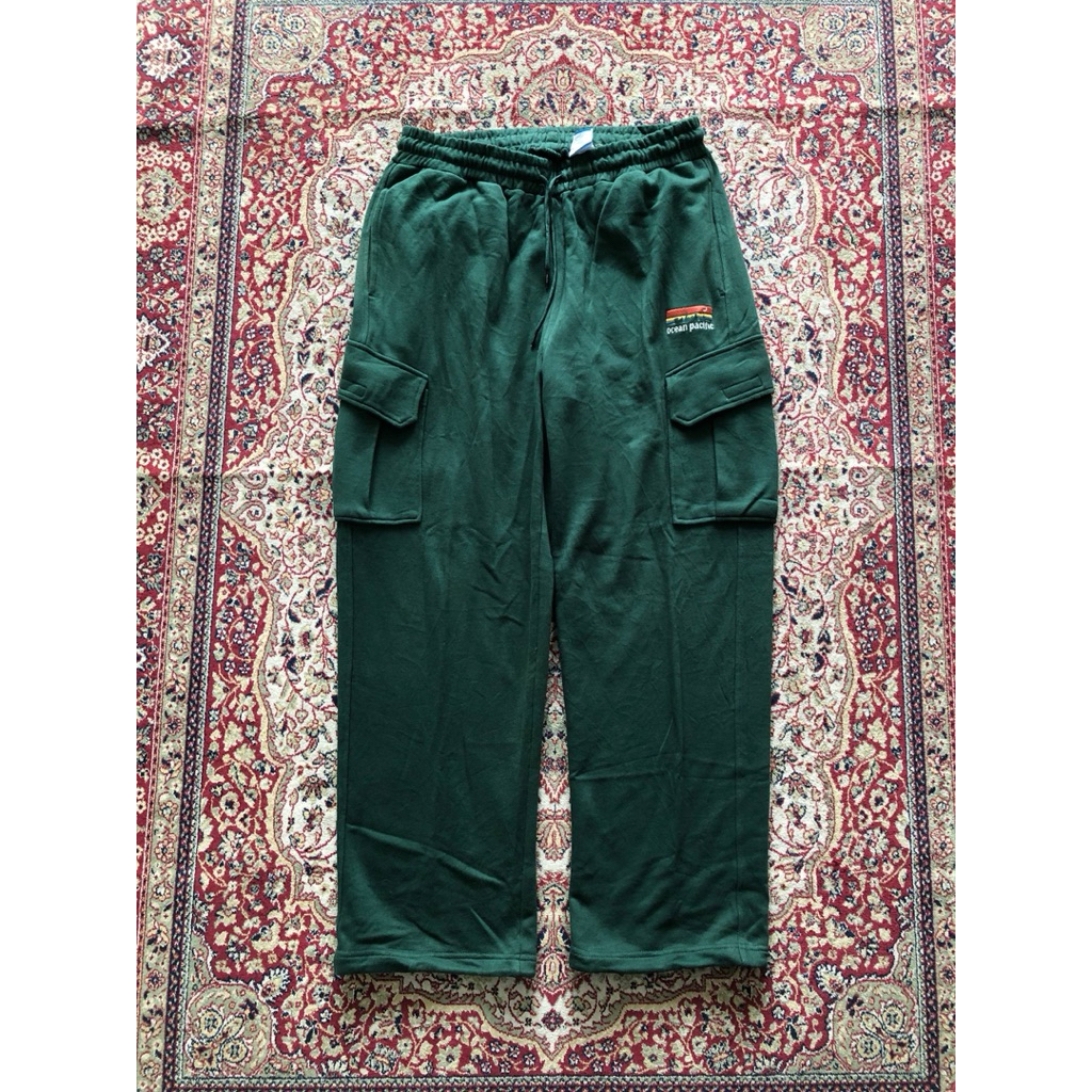 Celana Ocean pacific cargo sweat pants Vintage Cargo pants HI030