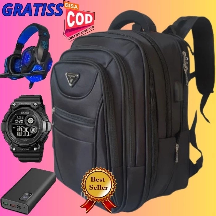 [FREE HEADSATE GAMING] PROMO TAS POLO MILANO JUMBO 20 INCH TAS POLO 0RIGINAL IMPORT TAS POLO TREVELI