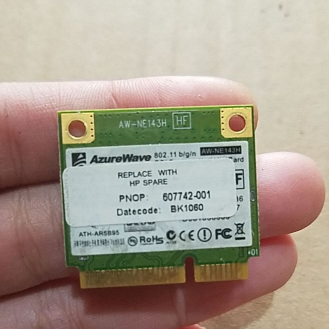 wifi card notebook hp mini hstnn-e04c original