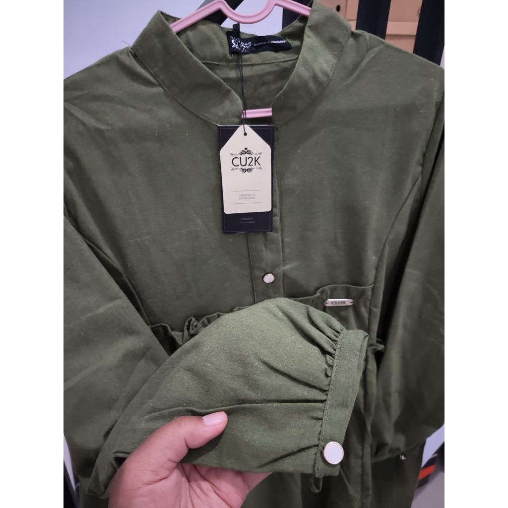 midi CU2K bahan linen