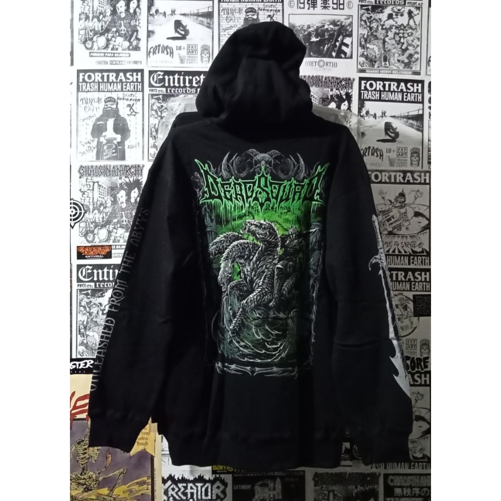 ZIPP. HOODIE DEADSQUAD "Dead Valley" New Original