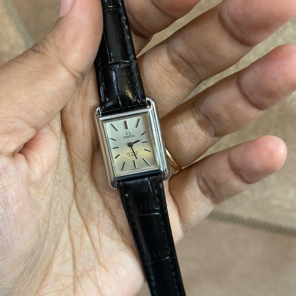 jam tangan omega tank cakep