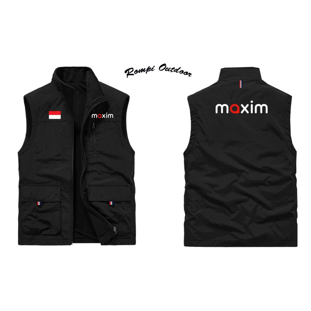 TERBARU Rompi Maxim Termurah, Rompi Pria Vest Outdoor, Rompi Maxim Original