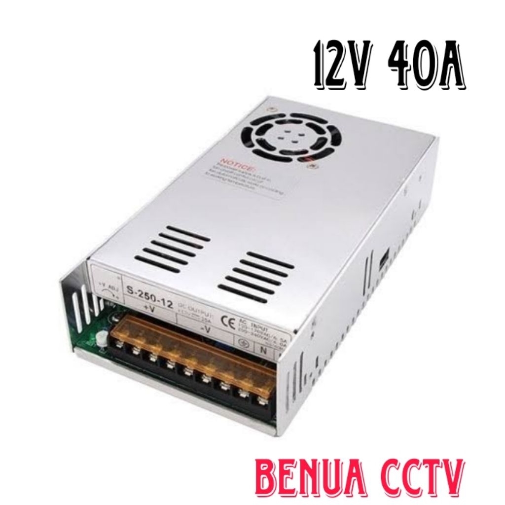 TRAVO POWER SUPPLY SWITCHING PSU 12 VOLT 100A 80A 60A 50A 40A 30A 20A 15A 10A POWER SUPLY 12V ASLI H