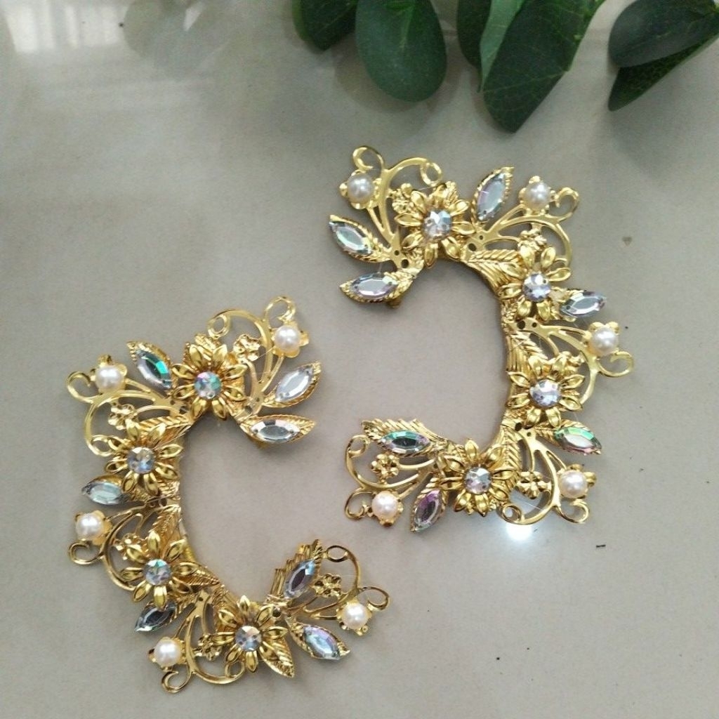 (#264) earcuff sepasang sumping telinga hiasan telinga penari