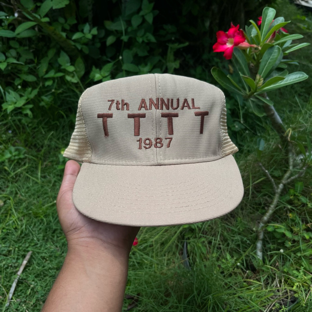 TOPI TRUCKER VINTAGE SECOND