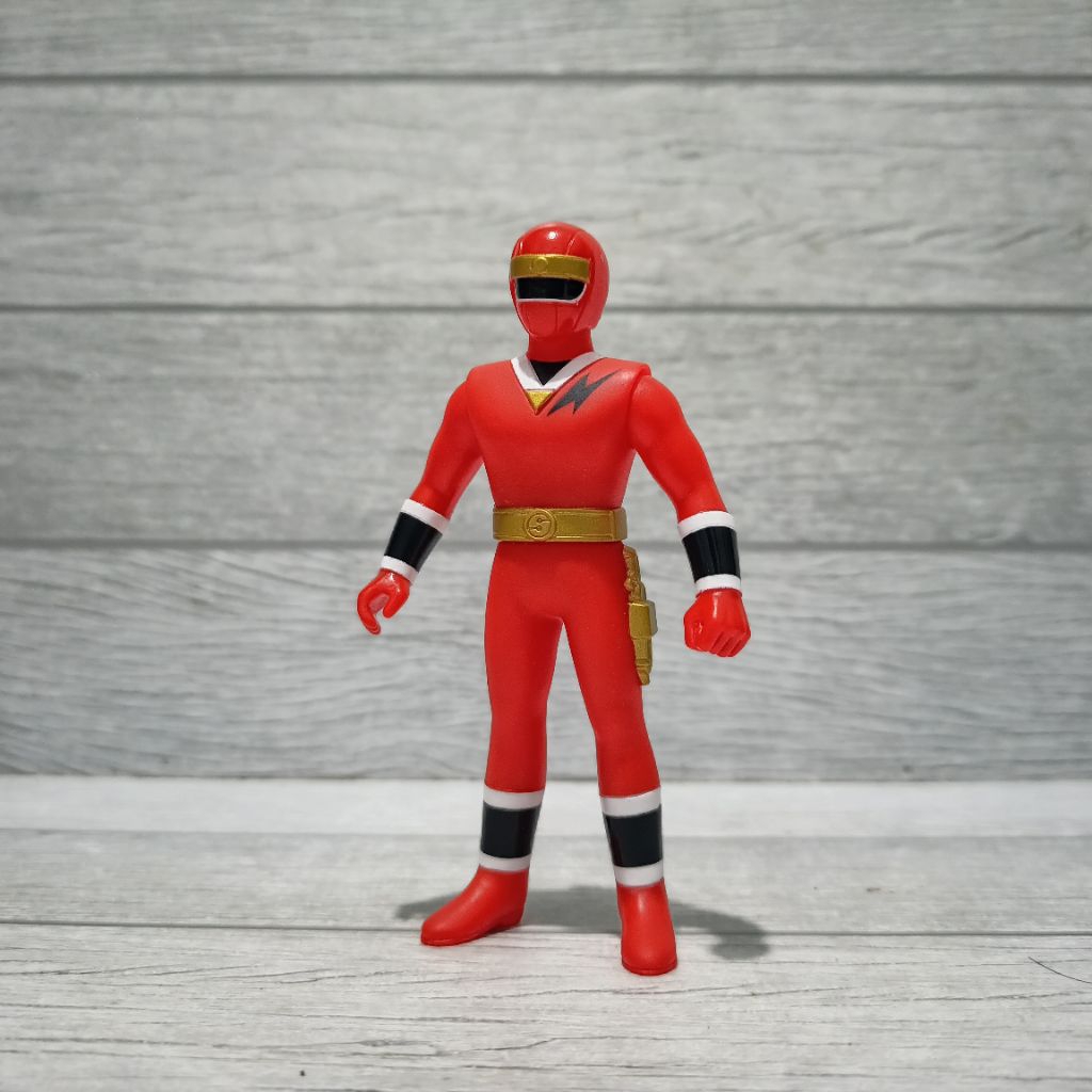 Sofubi Figure Super Sentai Series Red Hero Kakuranger