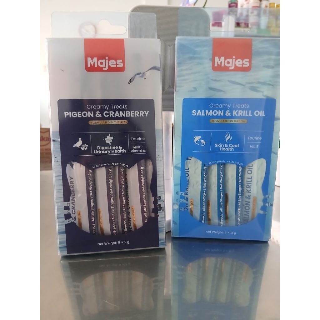 MAJES CREAMY TREATS 5 X 12 GR