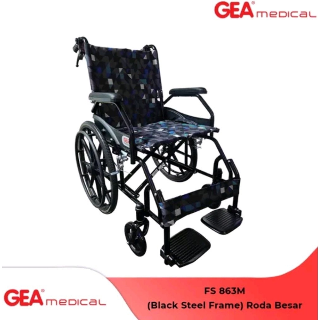 Kursi Roda Lansia / Kursi Roda Traveling Lipat / Kursi Roda Lansia Multifungsi