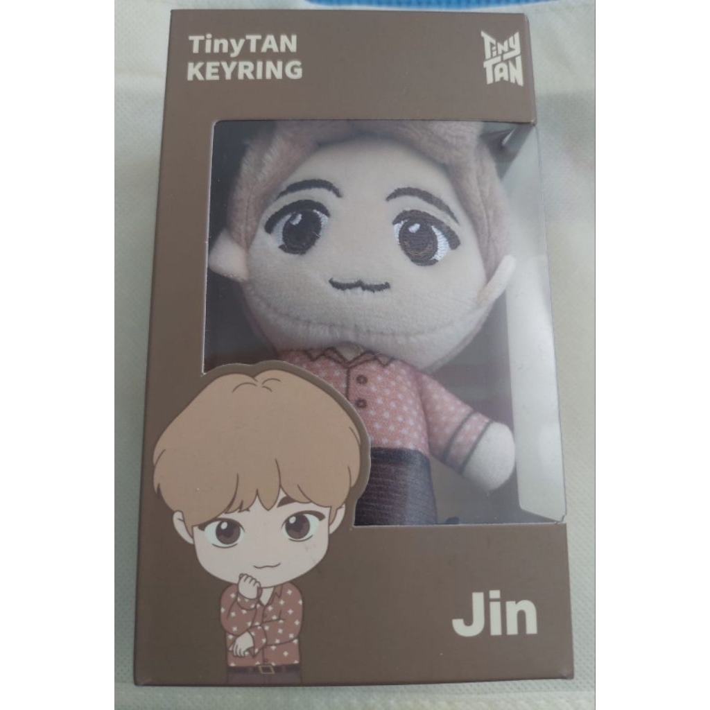 Official BTS TinyTan Dynamite Keyring JIN