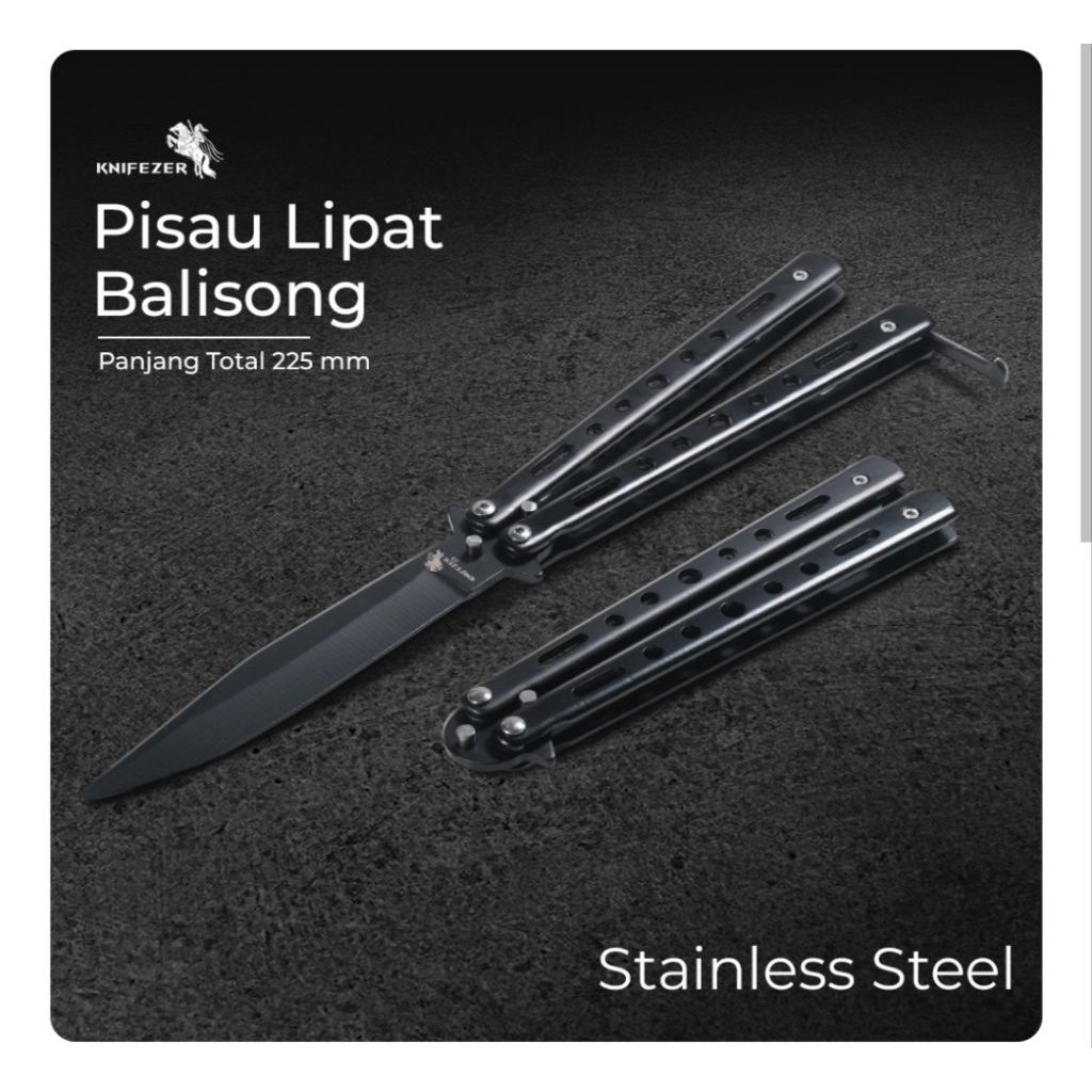 Balisong pisau dapur outdoor