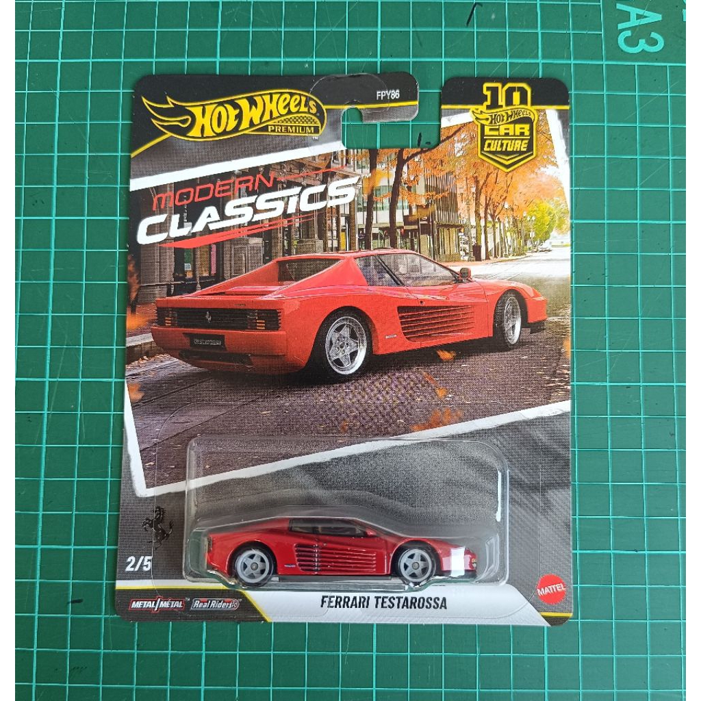 Hot Wheels Premium Ferrari Testarossa