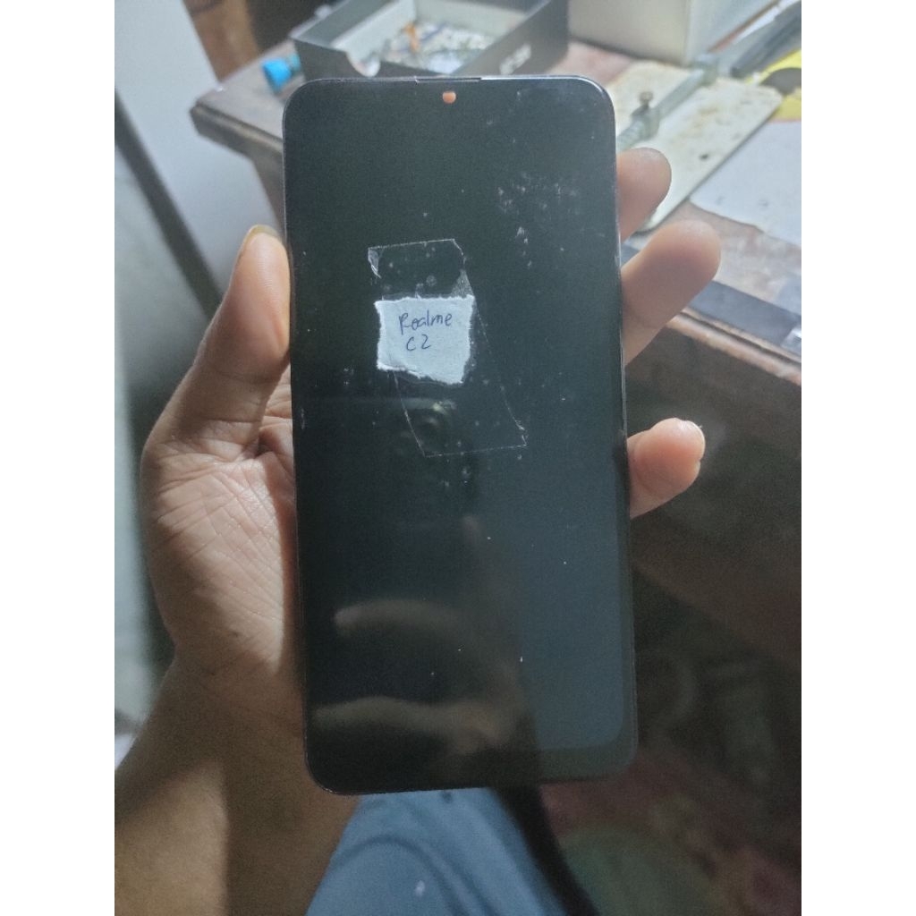 lcd realme c2 ori copotan