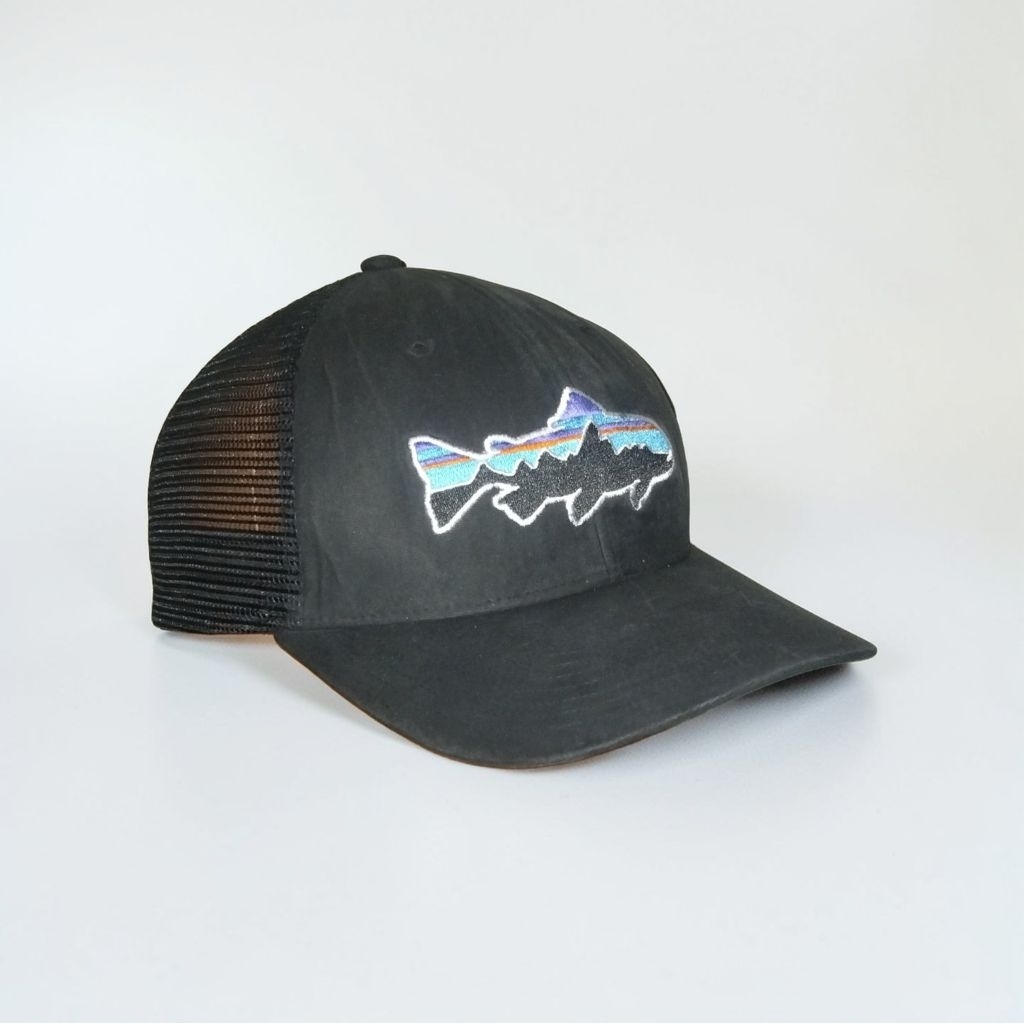 Topi Patagonia Trucker Hitam