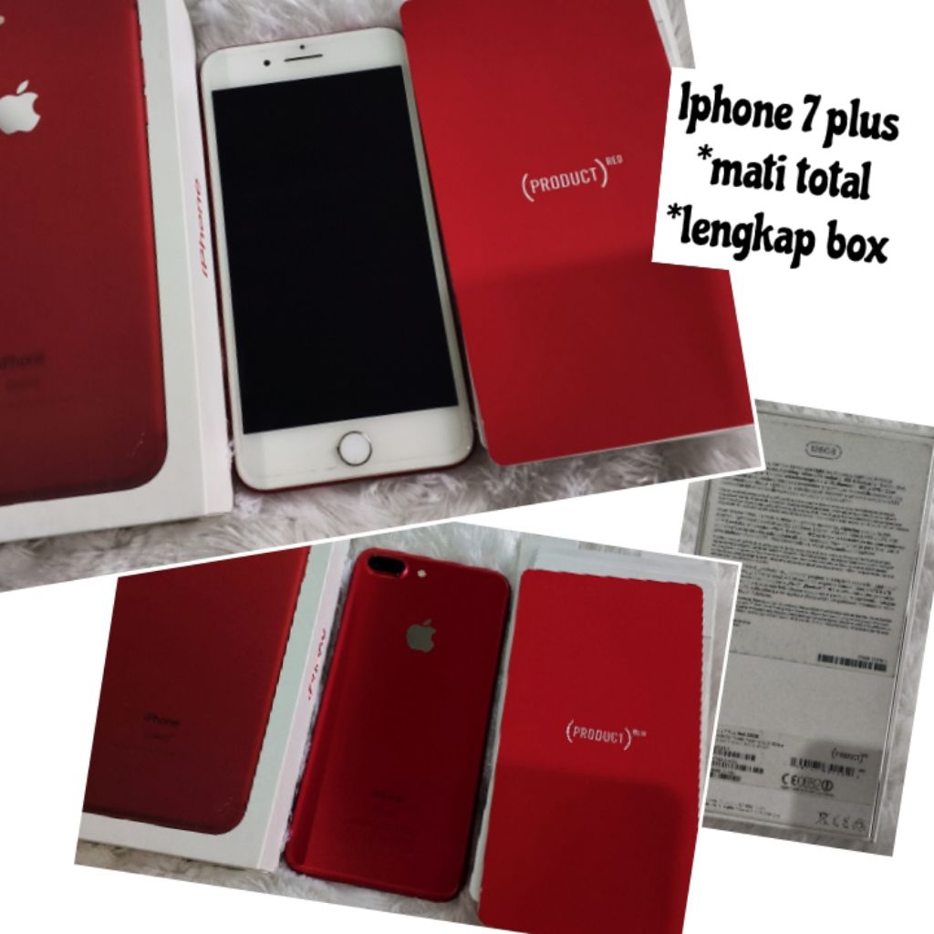 iphone 7 plus mati total lengkap box | kenisya shop