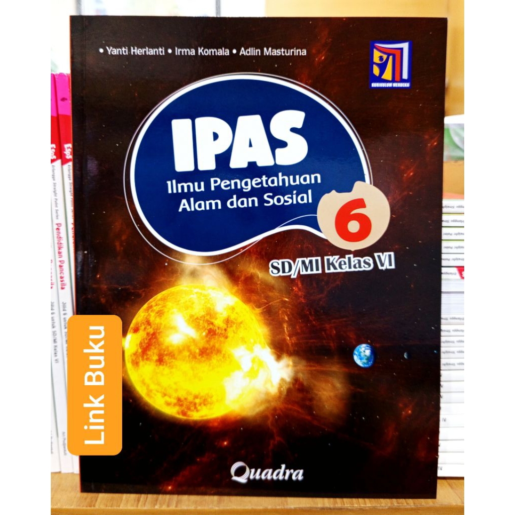 Buku IPAS Kelas 6 SD Kurikulum Merdeka Quadra