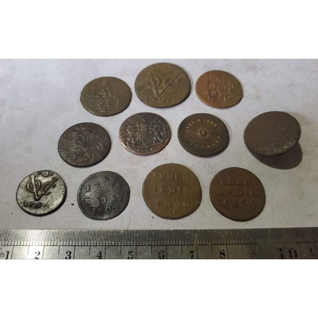 9 keping koin java voc dlll temuan sungai